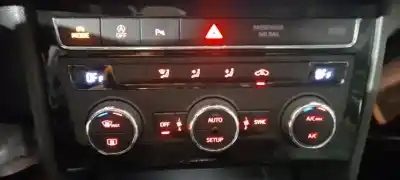 Second-hand car spare part climate control for seat leon (5f1) fr oem iam references 5f0907044akyms 5hb011215 5f0907044ak