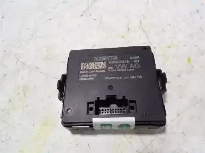 Second-hand car spare part electronic module for seat leon (5f1) fr oem iam references 3q0907338  3q0907338
