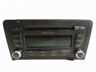 Pezzo di ricambio per auto di seconda mano impianto audio / radio cd per audi a3 (8p) 1.9 tdi ambiente riferimenti oem iam 8p0057186sx