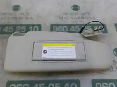 Second-hand car spare part right sunshade for volvo v40 1.6 diesel cat oem iam references 