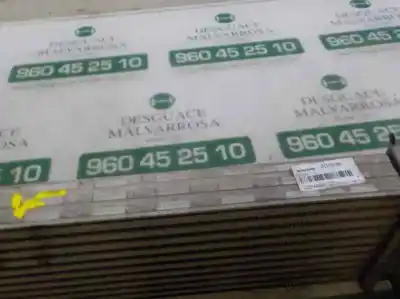 Second-hand car spare part intercooler for volvo v40 1.6 diesel cat oem iam references 31319168  31319168