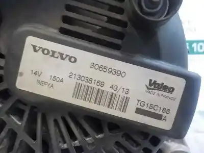 Second-hand car spare part alternator for volvo v40 1.6 diesel cat oem iam references 36012505 213038169 30659390
