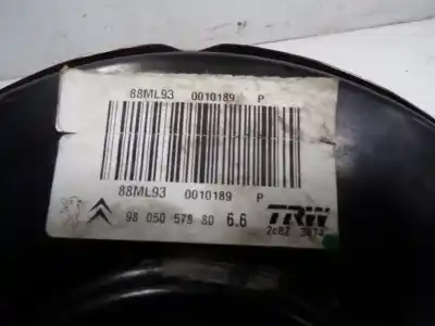Peça sobressalente para automóvel em segunda mão servo freio por citroen c3 picasso 1.4 16v referências oem iam 4535cc  9805057880