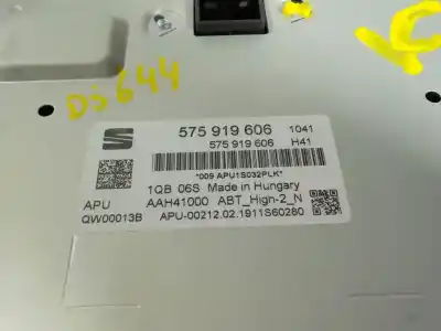 Tweedehands auto-onderdeel multifunctioneel display voor cupra ateca 2.0tsi 4drive oem iam-referenties   575919606