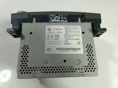 Pièce détachée automobile d'occasion système audio / radiocd pour mercedes-benz clase slk (w171) roadster 1.8 cat références oem iam a1718200286  a1718200586