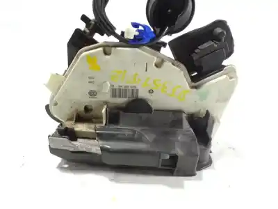 Автозапчастина б/у замок дверей заднього лівого для seat leon (5f1) 1.6 tdi посилання на oem iam 5k4839015q  5k4839015q