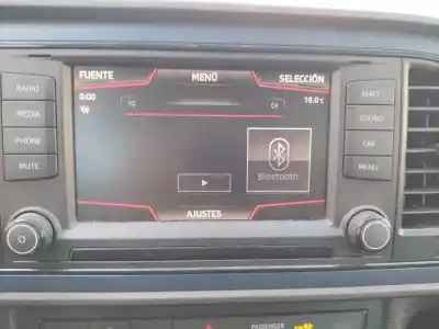 Автозапчастина б/у багатофункційний дисплей для seat leon (5f1) 1.6 tdi посилання на oem iam 5f0919604ebbo  5f0919604e