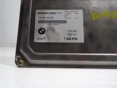 Second-hand car spare part ecu engine control for bmw serie 6 coupe (e63) 4.4 v8 32v cat oem iam references   7532878