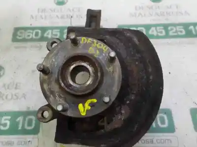 Recambio de automóvil de segunda mano de mangueta delantera izquierda para nissan qashqai (j10) 1.5 turbodiesel cat referencias oem iam 40015jd000  