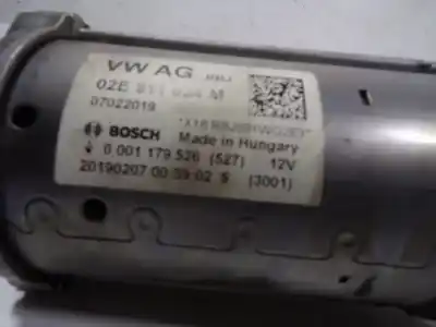 Second-hand car spare part starter motor for cupra ateca 2.0tsi 4drive oem iam references 02e911024m 0001179526 02e911024m