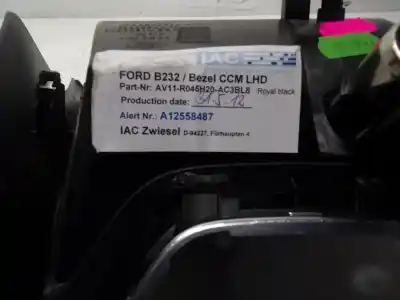 Автозапчасти б/у климат-контроль за ford b-max (jk) 1.6 tdci ссылки oem iam 1901282  av1t18c612ad