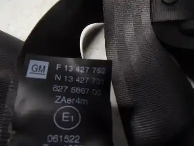 Автозапчасти б/у задний левый ремень безопасности за opel corsa e (x15) 1.4 turbo (08 68) ссылки oem iam 13427752 609160500d 627586700