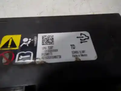 Автозапчасти б/у блок управления подушками безопасности за opel corsa e (x15) 1.4 turbo (08 68) ссылки oem iam 13593287  812586170