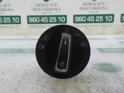 Pezzo di ricambio per auto di seconda mano CONTROLLO DELLA LUCE per SEAT LEON (5F1)  Riferimenti OEM IAM 5G0941431AHWZU  5G0941431AH