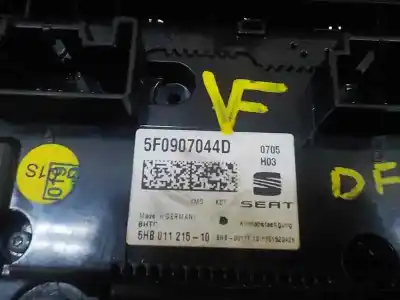 Second-hand car spare part climate control for seat leon (5f1) fr oem iam references 5f0907044hyms  5f0907044d