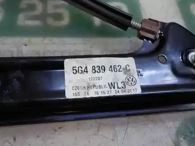 Pezzo di ricambio per auto di seconda mano alzacristalli posteriore destro per volkswagen golf vii lim. (bq1) 1.6 tdi riferimenti oem iam 5g4839462c  5g4839462c