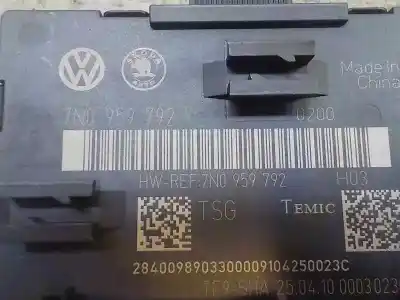 Pezzo di ricambio per auto di seconda mano modulo elettronico per skoda yeti (5l) 1.2 tsi riferimenti oem iam 7n0959792  7n0959792