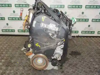 Second-hand car spare part complete engine for dacia duster 1.5 dci diesel fap cat 110 cv / 81 kw oem iam references 100016973r  k9k856