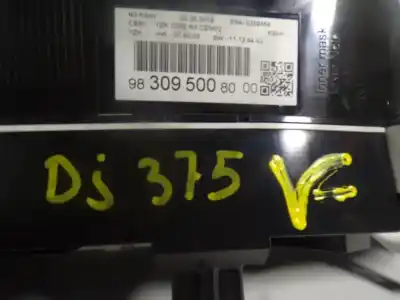 Автозапчастина б/у панель інструментів для peugeot rifter 1.5 bluehdi 100 посилання на oem iam 9830950080  9830950080