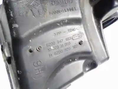 Автозапчасти б/у воздушный фильтр за renault scénic iii (jz0/1_) 1.5 dci ссылки oem iam 8200947663  8200947663