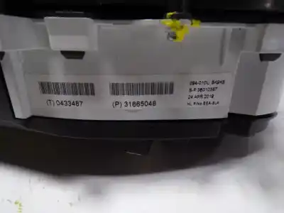 Pezzo di ricambio per auto di seconda mano pannello degli strumenti per volvo v40 (2012->) 2.0 inscription [2.0 ltr. - 140 kw diesel cat] riferimenti oem iam 36010387 0433487 31665048
