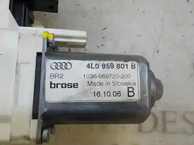 Автозапчасти б/у мотор переднего левого стекла за audi q7 (4l) 3.0 tdi ссылки oem iam 4l0959801b 977273101 4l0959801b