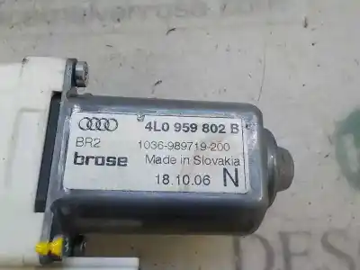 Автозапчасти б/у мотор стекла переднего правого за audi q7 (4l) 3.0 tdi ссылки oem iam 4l0959802b 977272101 4l0959802b