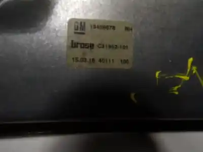 Автозапчасти б/у задний правый стеклорегулятор за opel astra k (b16) 1.6 cdti (68) ссылки oem iam 13406678  c31352101