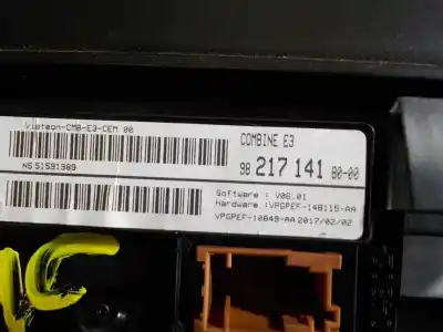 Second-hand car spare part dashboard for citroen c4 cactus 1.2 vti 82 oem iam references 9821714180  98217141800