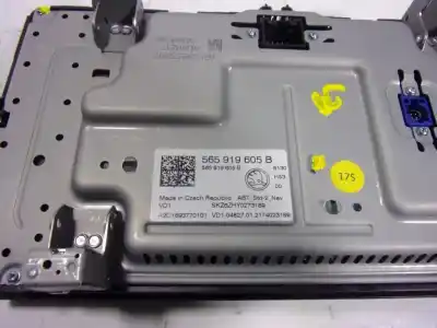 Tweedehands auto-onderdeel multifunctioneel display voor skoda kodiaq (ns7, nv7, ns6) 2.0 tdi oem iam-referenties 565919605bizy a2c1893770101 565919605b