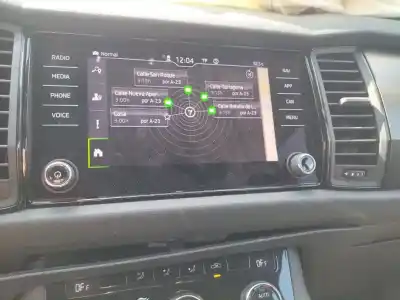 Tweedehands auto-onderdeel multifunctioneel display voor skoda kodiaq (ns7, nv7, ns6) 2.0 tdi oem iam-referenties 565919605bizy a2c1893770101 565919605b