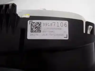 Автозапчастина б/у панель інструментів для opel astra k (b16) 1.4 turbo (68) посилання на oem iam 39187106  39187106