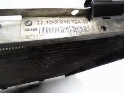 Second-hand car spare part water radiator for bmw x5 (e53) 3.0d oem iam references 17107544668  17102248724
