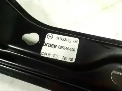 Автозапчасти б/у регулятор стекла переднего левого за opel astra k (b16) 1.6 cdti (68) ссылки oem iam 39142315  