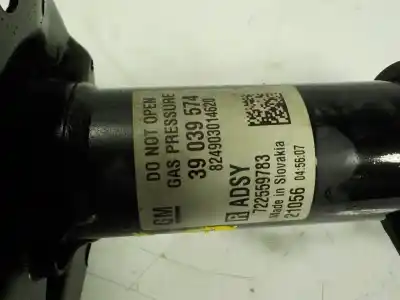 Автозапчасти б/у амортизатор передний правый за opel astra k (b16) 1.6 cdti (68) ссылки oem iam 39039574  39039574
