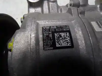 Peça sobressalente para automóvel em segunda mão compressor de ar condicionado a/a a/c por skoda octavia combi (nx5) 2.0 tdi referências oem iam 5q0816803h 4471508632 5q0816803h