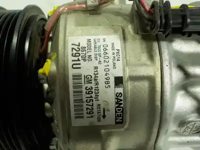 Автозапчасти б/у компрессор кондиционера воздуха за opel astra k (b16) 1.6 cdti (68) ссылки oem iam 39201593  39157291