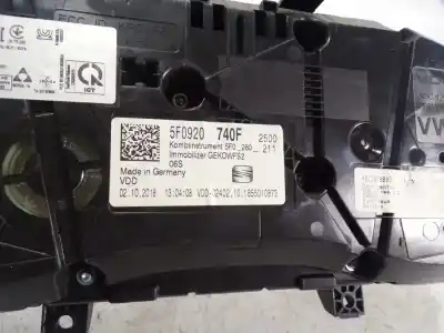 Peça sobressalente para automóvel em segunda mão quadrante por seat leon (5f1) fr referências oem iam 5f0920740f 1966010873 5f0920740f