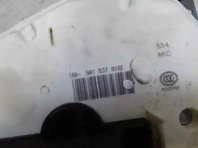 Second-hand car spare part front right door lock for volkswagen scirocco (138) r-line bmt oem iam references 5n1837016m  5n1837016e