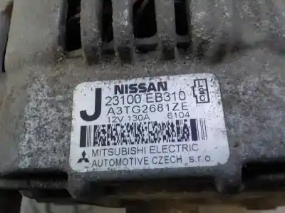 Second-hand car spare part alternator for nissan navara pick-up (d40m) doble cab se 4x4 oem iam references   