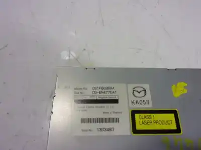 Second-hand car spare part audio system / radio cd for mazda 6 lim. (gh) 2.0 crtd 140cv active oem iam references gs1f669rxa  gs1f669rxa