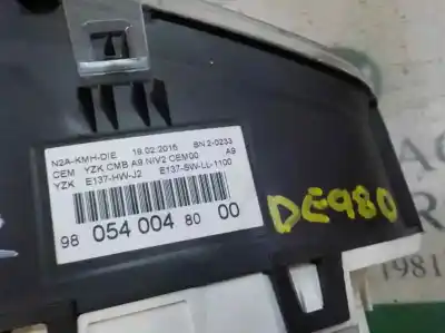 Peça sobressalente para automóvel em segunda mão quadrante por peugeot 208 active referências oem iam 9805400480  