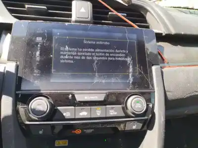 Second-hand car spare part audio system / radio cd for honda civic lim.5 (fk) 1.0 vtec cat oem iam references 39710tba305  39101tgle61m1