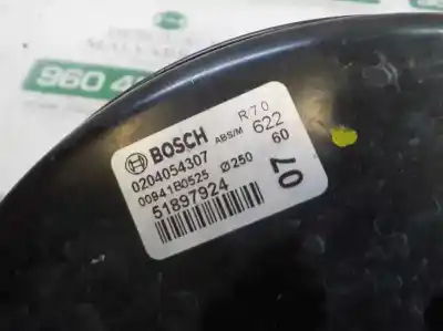 Автозапчастина б/у гальмівний серво для fiat doblo cargo 1.3 16v jtd cat посилання на oem iam 77365227 0204054307 51897924