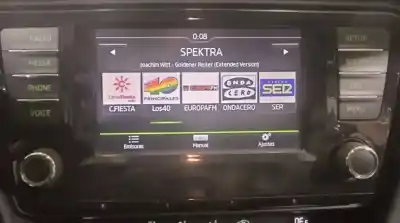Автозапчасти б/у многофункциональный дисплей за skoda octavia combi (5e5) 1.6 tdi dpf ссылки oem iam 5e0919605hbio  5e0919605h