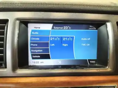 Автозапчастина б/у багатофункційний дисплей для jaguar xf 2.7 v6 diesel cat посилання на oem iam   fjg701ah80847871