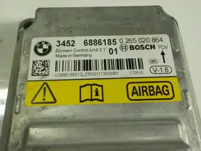 Автозапчастина б/у блок управління подушками безпеки для bmw serie 3 lim. (f30) 2.0 16v turbodiesel посилання на oem iam 34526887752 0265020864 6886185