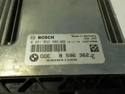 Second-hand car spare part ecu engine control for bmw serie 2 gran tourer (f46) 218d oem iam references 13618473185 0281033806 8596362
