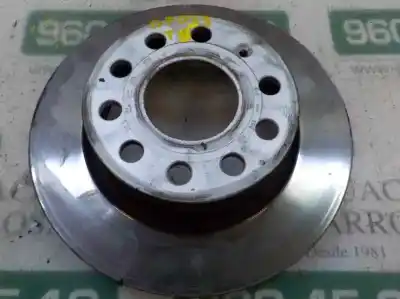 Peça sobressalente para automóvel em segunda mão disco de travão traseiro por audi a3 sportback (8p) 1.6 tdi referências oem iam 1k0615601ab