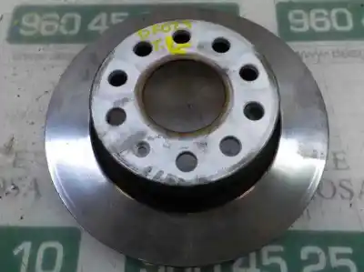 Peça sobressalente para automóvel em segunda mão disco de travão traseiro por audi a3 sportback (8p) 1.6 tdi referências oem iam 1k0615601ab